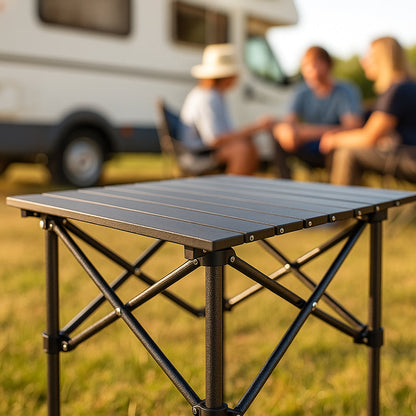 Foldable Camping Table made of Carbon Steel | Bowlift