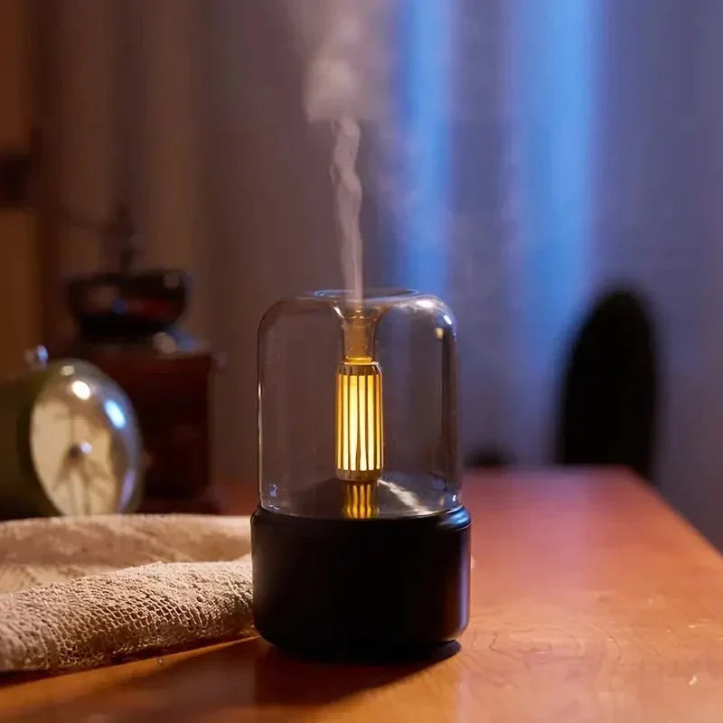 Skanto | Modern LED Diffuser with Flame and Oils
