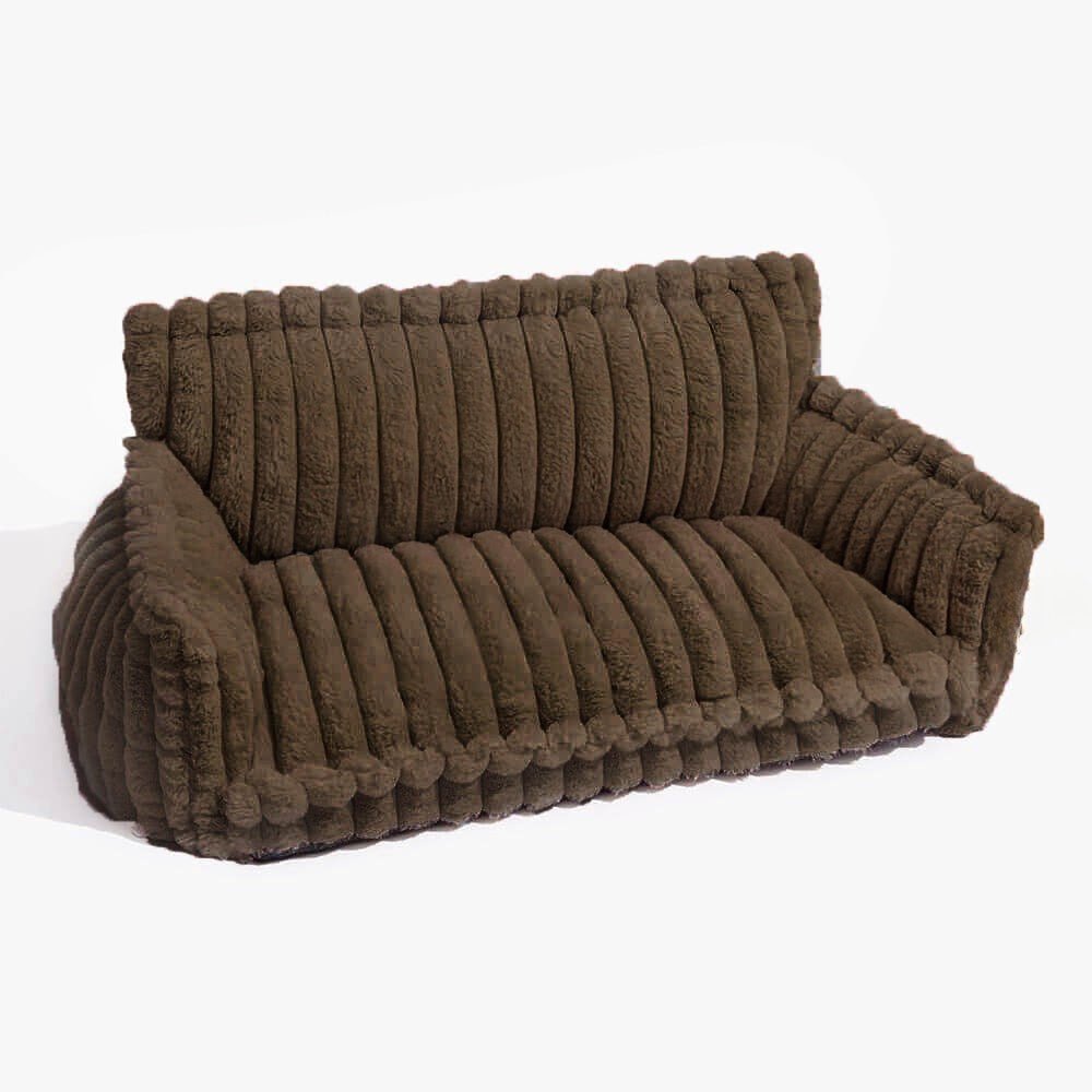 Skanto | CANILUX – Orthopedic Dog Bed with Raised Headrest & Soft Cushion