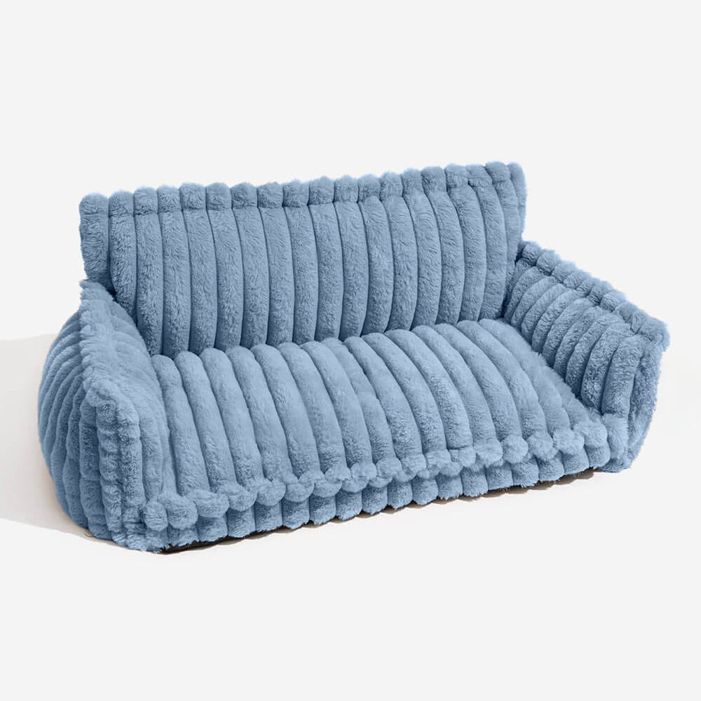 Skanto | CANILUX – Orthopedic Dog Bed with Raised Headrest & Soft Cushion