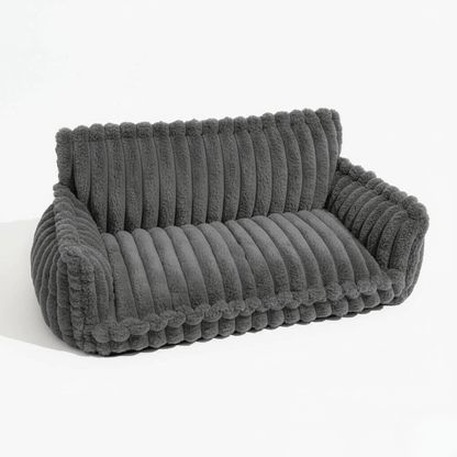 Skanto | CANILUX – Orthopedic Dog Bed with Raised Headrest & Soft Cushion