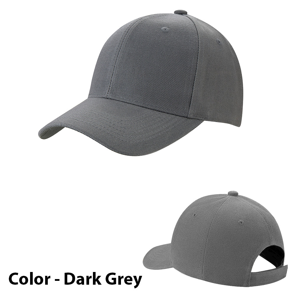 Baseball cap solid color - in many colors! | Karnz