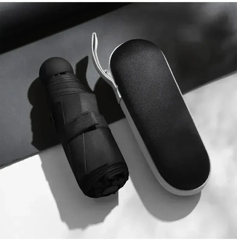 Skanto | Capbrella Compact Umbrella – Ultra-Lightweight Capsule Design for Stylish, Space-Saving Rain Protection