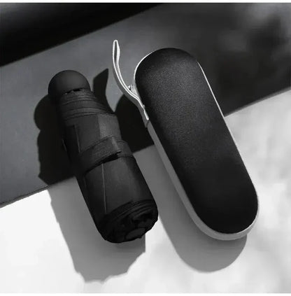 Skanto | Capbrella Compact Umbrella – Ultra-Lightweight Capsule Design for Stylish, Space-Saving Rain Protection