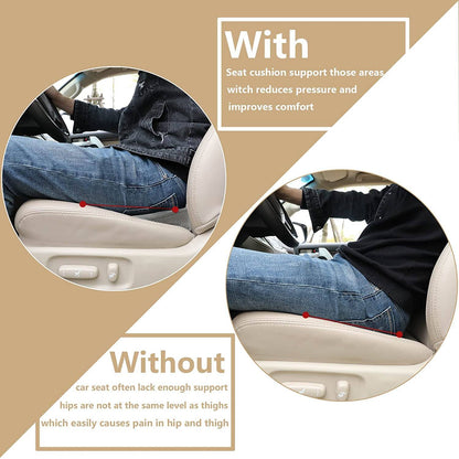BowLift | Car Seat Cushion with Memory Foam Support