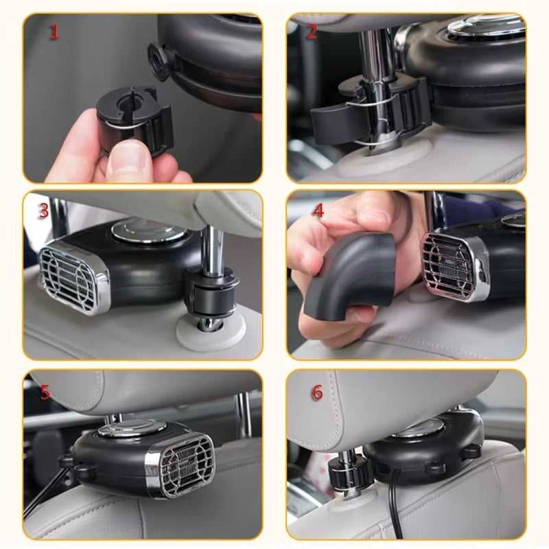 Skanto | 12V Portable Car Heater with 360° Angle Adjustment