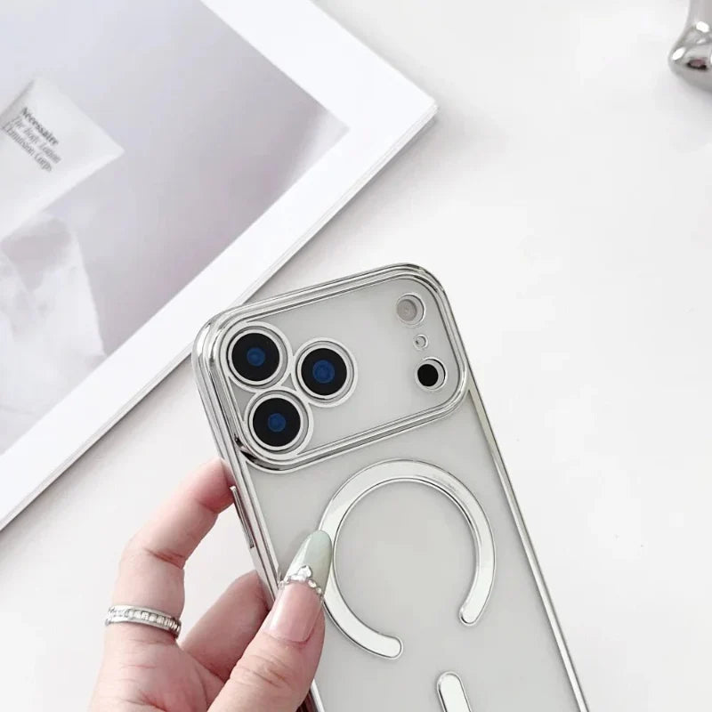Skanto Skanto | CarryLink – Adjustable Phone Lanyard with Clear MagSafe Case