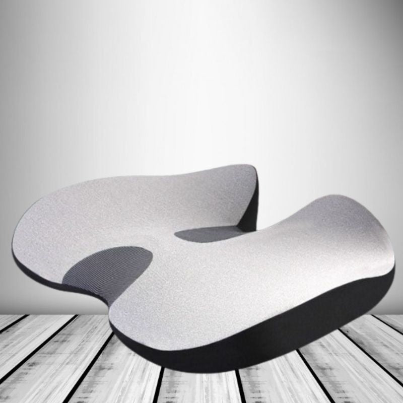 Skanto | Ergonomic Memory Foam Car Seat Cushion – Tailbone and Sciatica Support Pillow