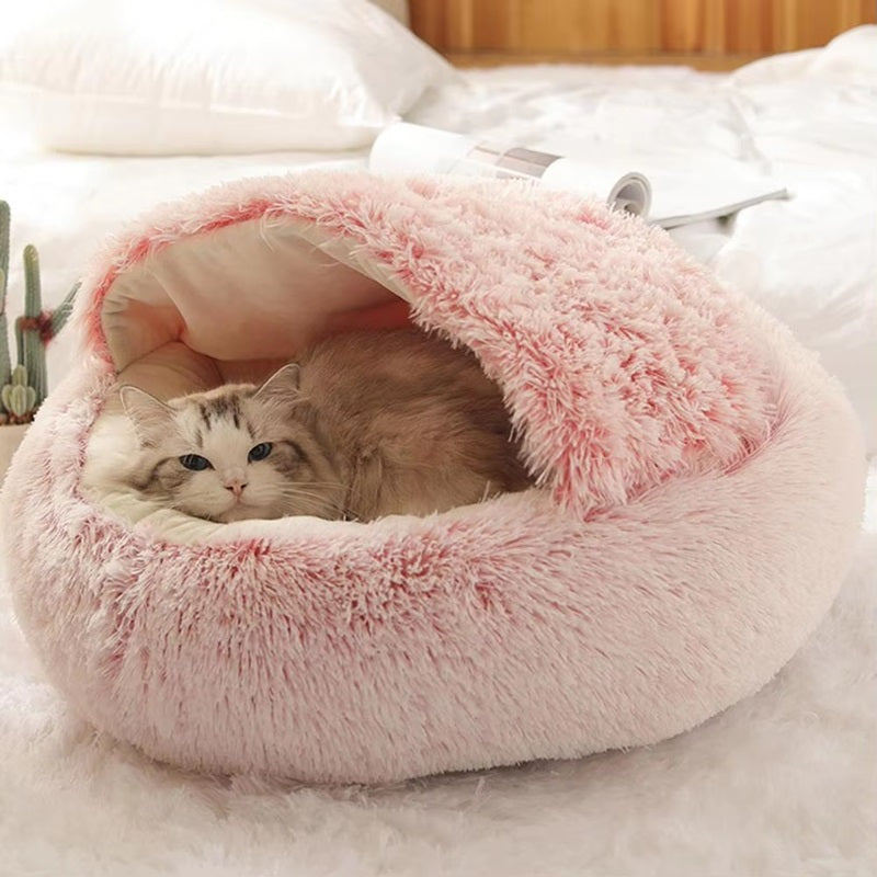 Skanto | Cozy Pet Cave Bed, Ideal for dogs and cats of all sizes