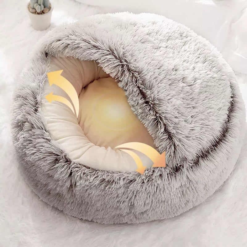 Skanto | Cozy Pet Cave Bed, Ideal for dogs and cats of all sizes