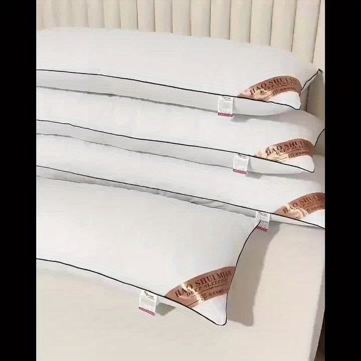 LuxurySoft - Extra long hypoallergenic pillows for back and side sleepers, soft and breathable, machine washable | Karnz