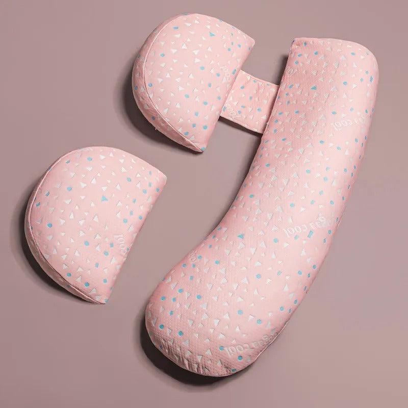 Skanto | ComfyMama U-Shaped Pregnancy Pillow – Full Body Support & Washable Cover
