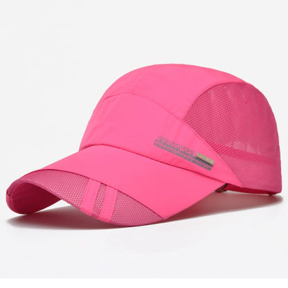 Lightweight, breathable sports cap, adjustable outdoor hat