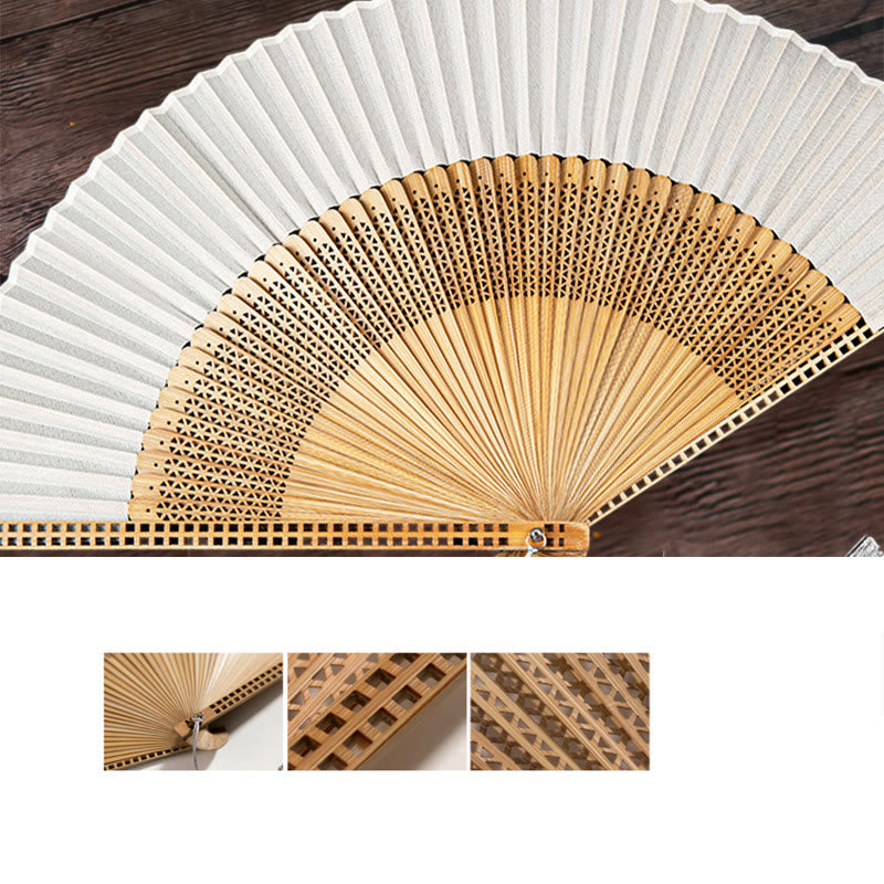 Skanto | Bamboo Silk Fan