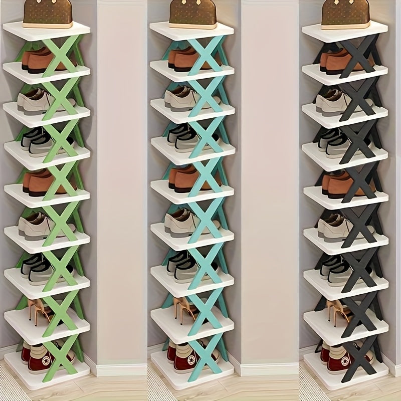 Narrow Shoe Rack Tower | Bowlift