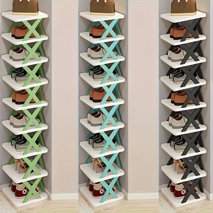 Narrow shoe rack tower | Karnz
