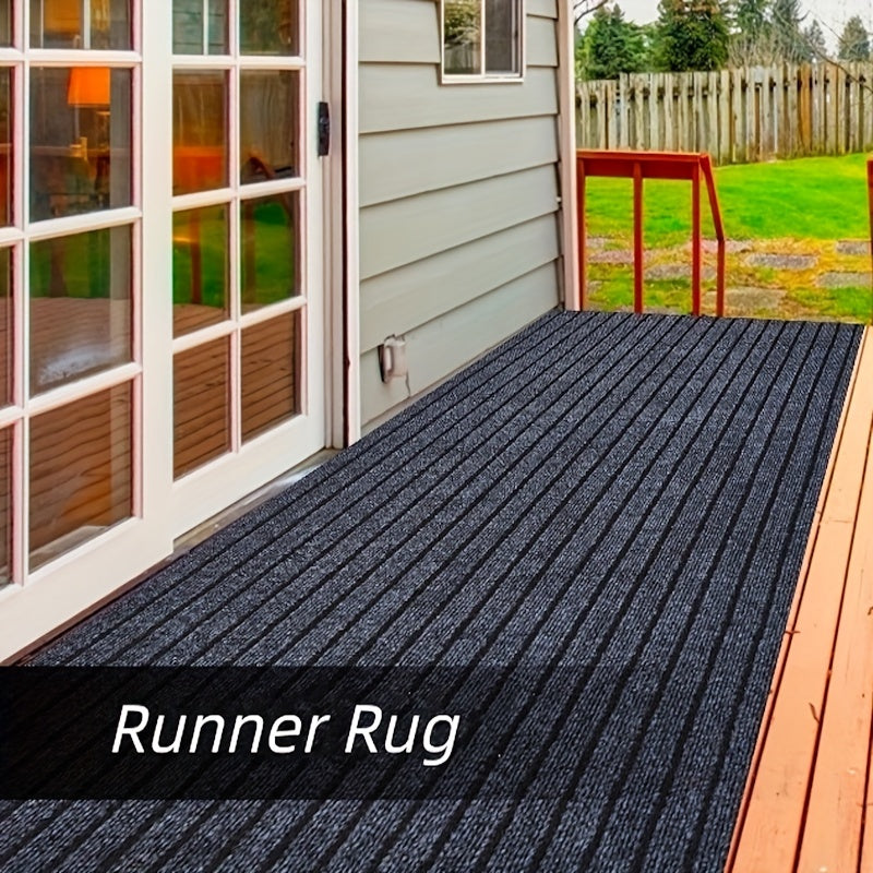Non-slip Runner - Washable Rug with Rubber Backing for Indoor and Outdoor | Perfect for Hallway and Balcony | Skanto