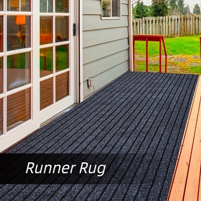 Non-slip Runner - Washable Rug with Rubber Backing for Indoor and Outdoor | Perfect for Hallway and Balcony | Skanto