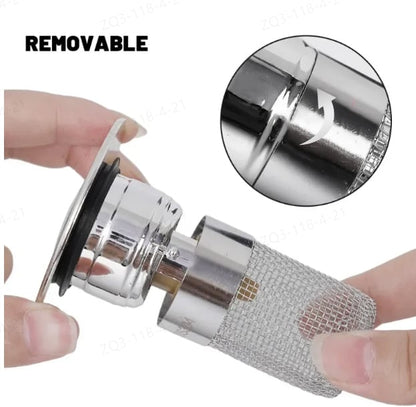 Skanto | Isolate Odor and Prevent Cockroaches - Stainless Steel Floor Drain Filter