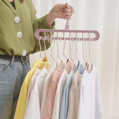 BowLift | 9 in 1 Wonder Hook Turbo — Finally order, space, and stress-free mornings in the wardrobe! (5 pieces)
