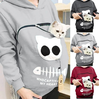 Skanto | Cat Lovers Hoodie Pouch