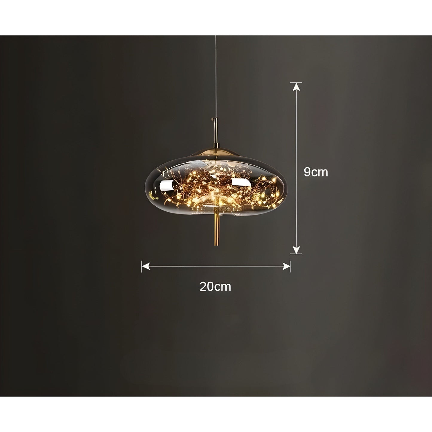 CrystalBeam Light - Modern LED Pendant Light Stars | Kalsten