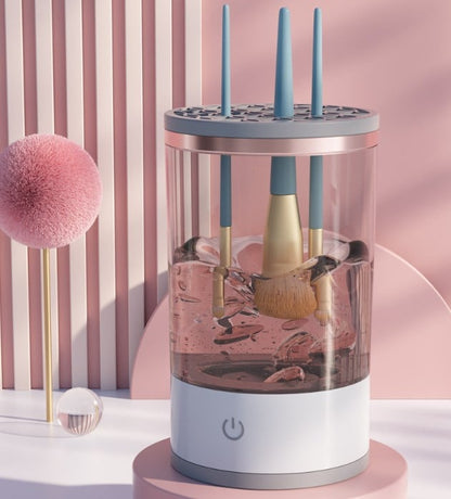 BowLift | Makeup Brush Cleaner Machine | BrushPure Automatic Cleaning & Drying | Compact 16×9cm