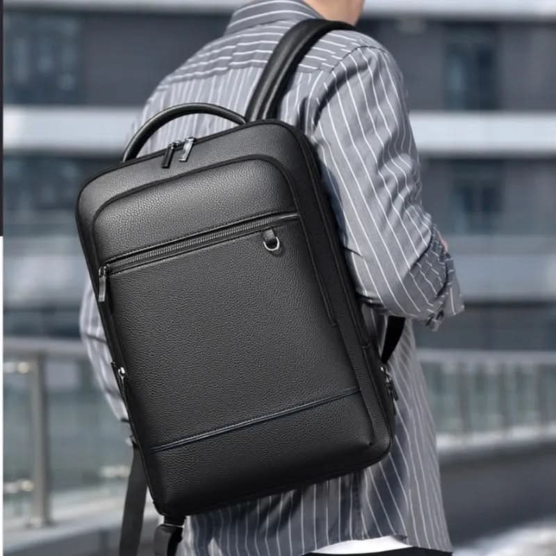 BowLift | MobilLux Leather Rucksack – For work, travel & modern mobility
