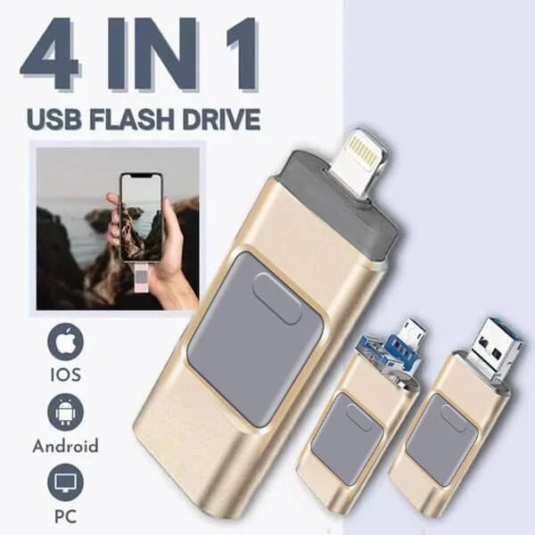 Skanto | 4-in-1 High-Quality USB Flash Drive