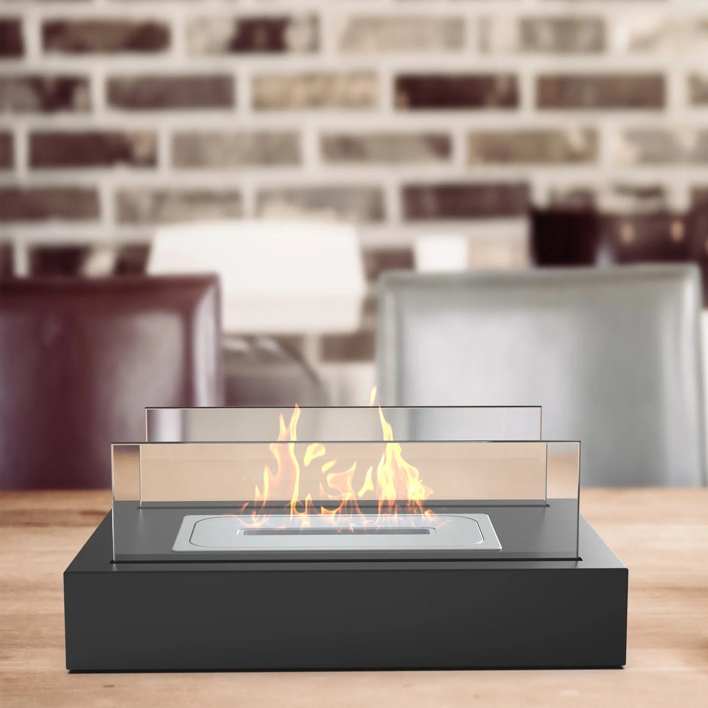 GlowMist Luxury Tabletop Fireplace Bollift