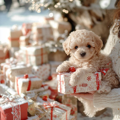 Skanto | SnugglePup – Realistic Plush Puppy with Lifelike Details
