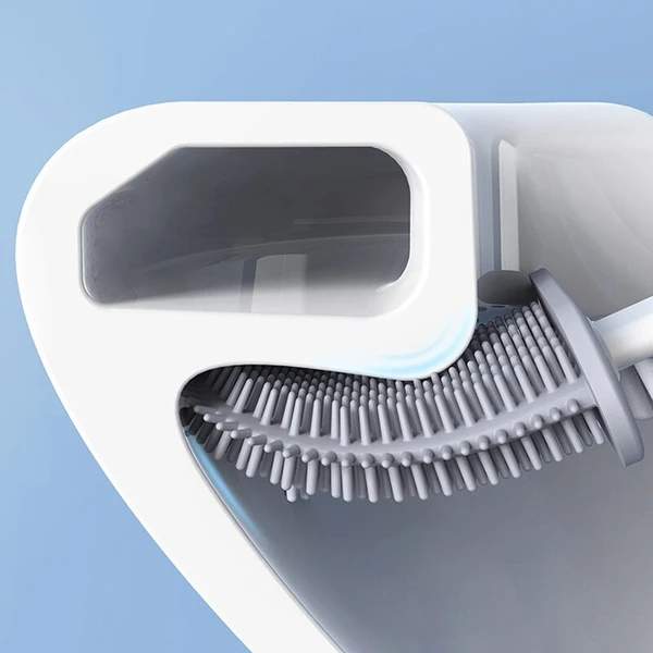 BowLift | FlexiClean Toilet Brush – Hygienic Silicone Design for Easy Cleaning
