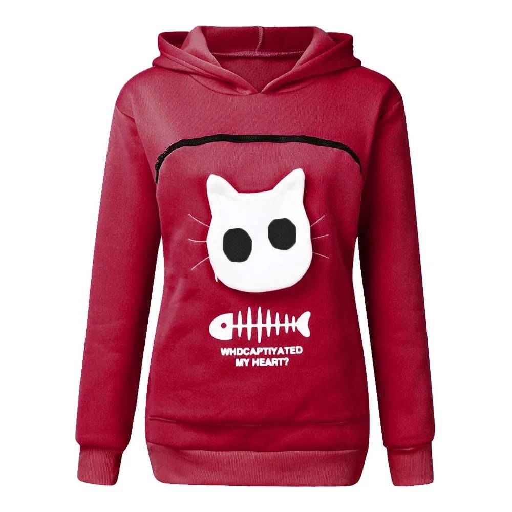 Skanto | Cat Lovers Hoodie Pouch