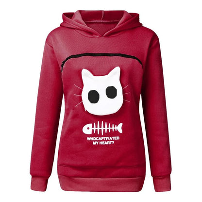 Skanto | Cat Lovers Hoodie Pouch