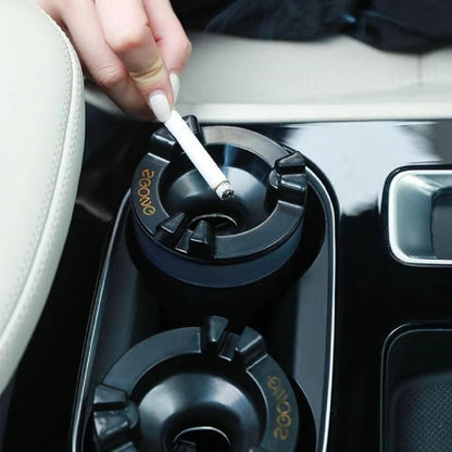 BowLift | Smokeless Car Ashtray with One-Touch Water Extinguish
