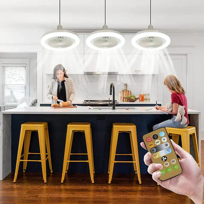 BowLift | Ceiling Fan with Light - CoolLight