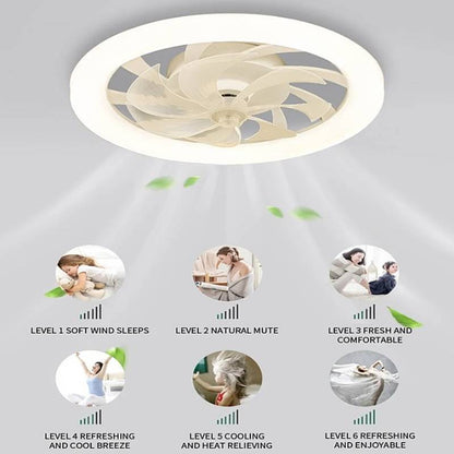 BowLift | Modern Ceiling Fan with LED Lights