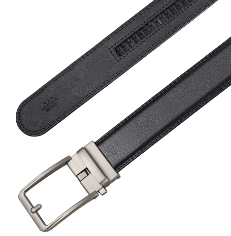 Skanto | Adjustable Leather Belt Without Holes for Men