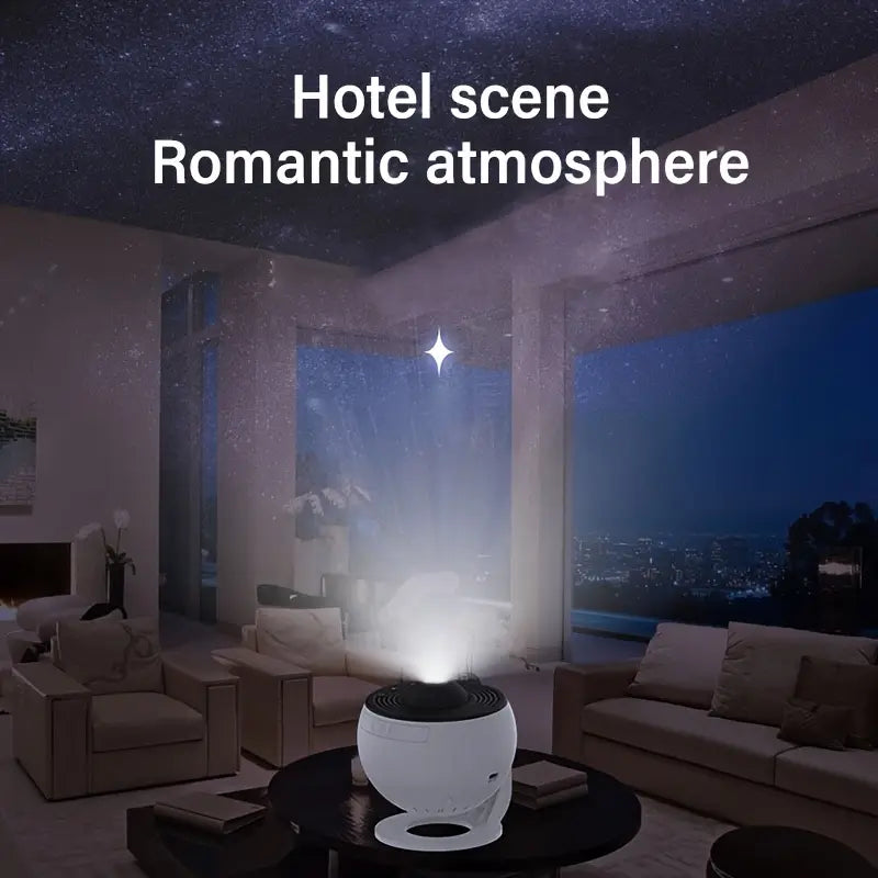 Skanto | Celestial Dreams: 360° Planetarium Galaxy Projector - Full Room Coverage