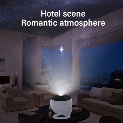 Skanto | Celestial Dreams: 360° Planetarium Galaxy Projector - Full Room Coverage