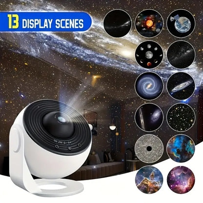 Skanto | Celestial Dreams: 360° Planetarium Galaxy Projector - Full Room Coverage