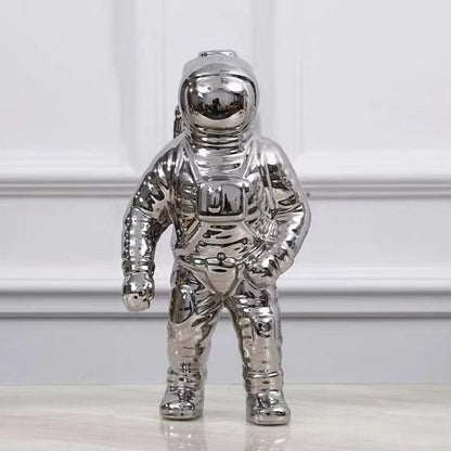 BowLift | Astronaut Resin Vase in Gold or Silver