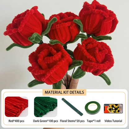 BowLift | DIY Chenille Flower Kit