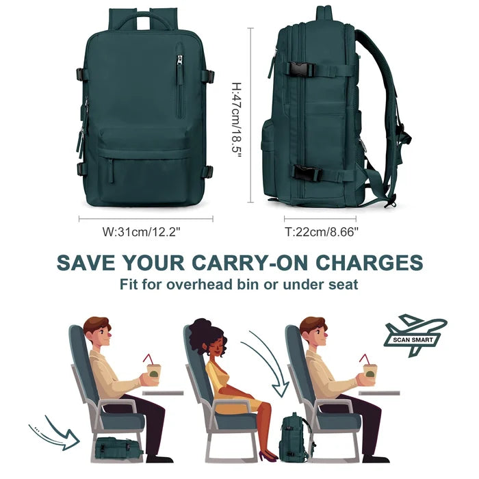 BowLift | Waterproof Travel Backpack for Women