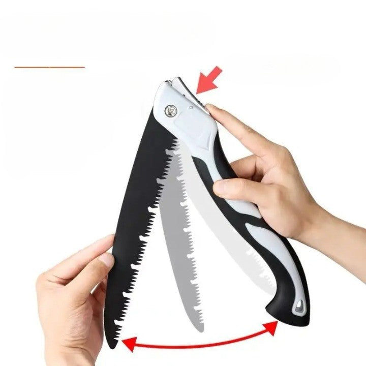 Japanese Manganese Steel Outdoor Foldable Saw | Bowlift