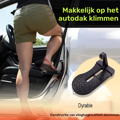 Car door step for roof access | Kalsten