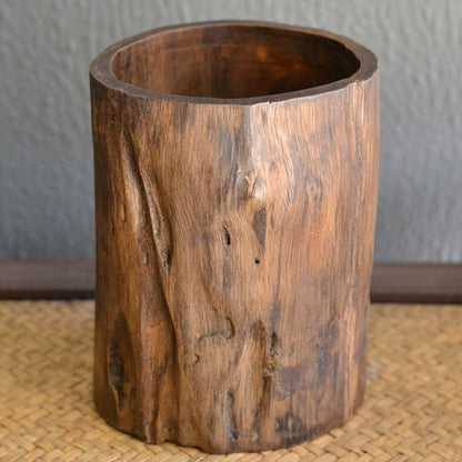 Kalsten | Handmade Wooden Pen Holder – Unique and Natural Look