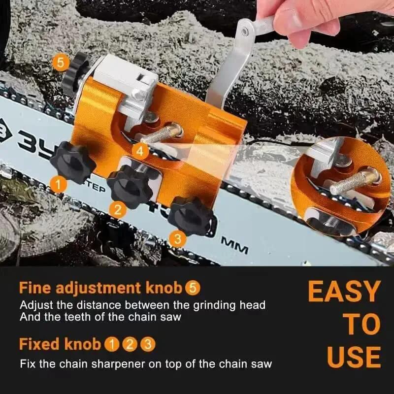 Efficient Chainsaw Sharpener Set