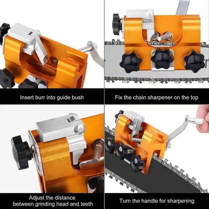 Efficient Chainsaw Sharpener Set