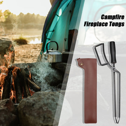 Charcoal Clip Portable Heat Resistant BBQ Firewood Tongs Carbon Clamp | Bowlift